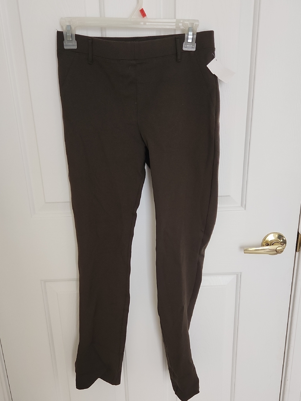 Quince Women's Dark Green Skinny Pants